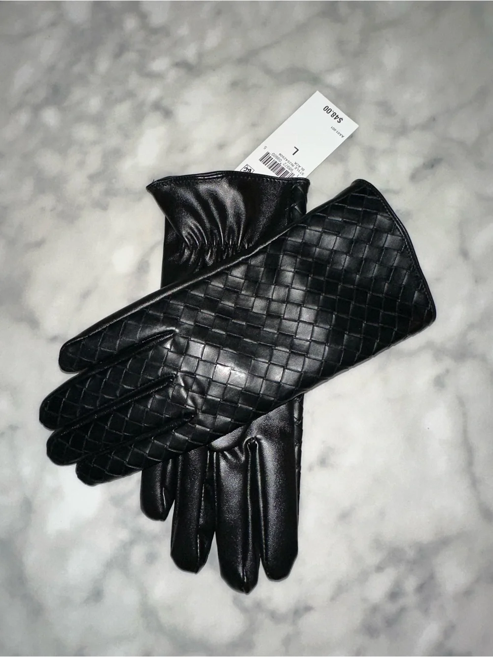 INC international concepts Woven Stitch Gloves size Large